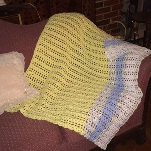 Handmade Crochet Newborn Baby Blanket